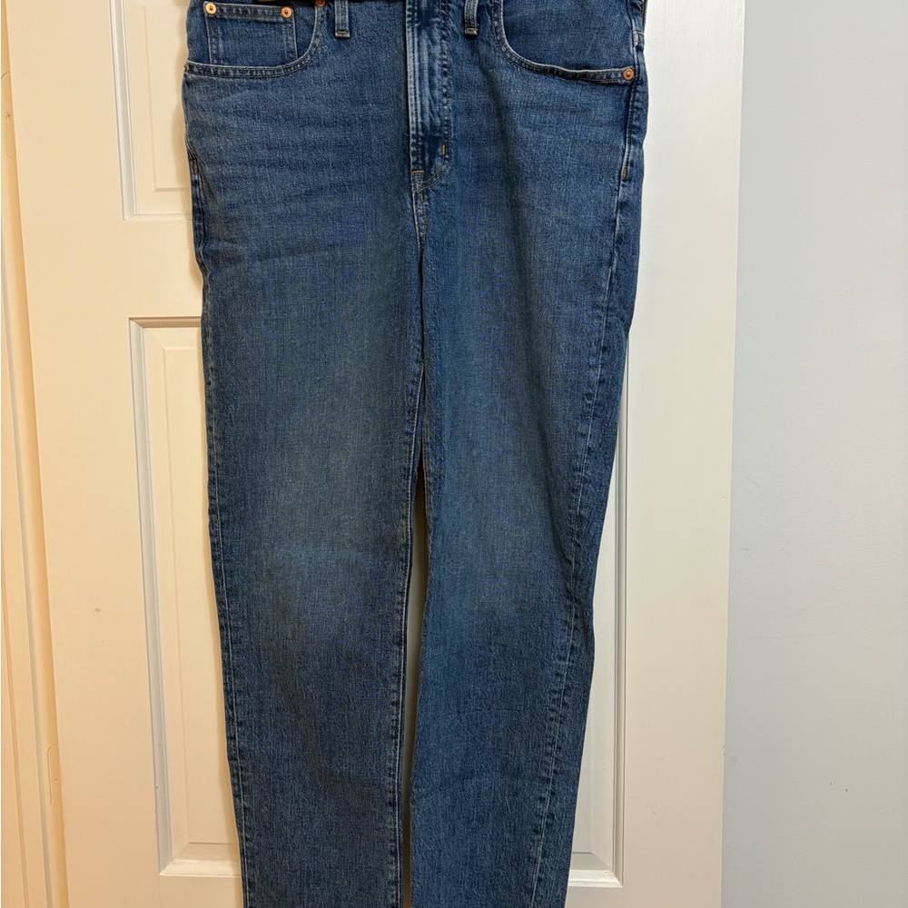 Madewell Straight Blue Jeans